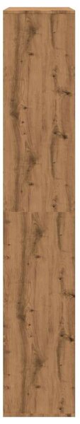Fa Könyvespolc - 15 Rekeszes - 100x33x187,5 cm