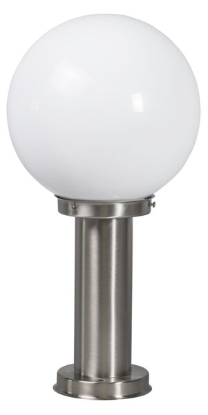 Modern kültéri lámpaoszlop rozsdamentes acélból 50 cm - Sfera