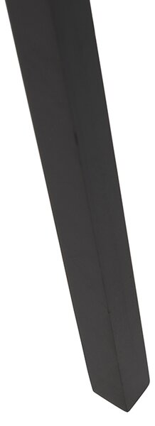 Állólámpa állvány fekete fa fekete árnyékolóval 50 cm - Puros