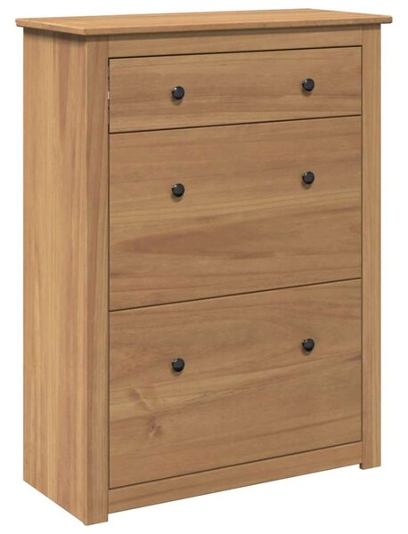 VidaXL Cipőtároló Szekrény - Fa - 80x35x105 cm