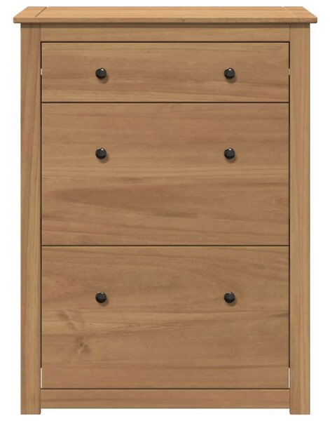 VidaXL Cipőtároló Szekrény - Fa - 80x35x105 cm