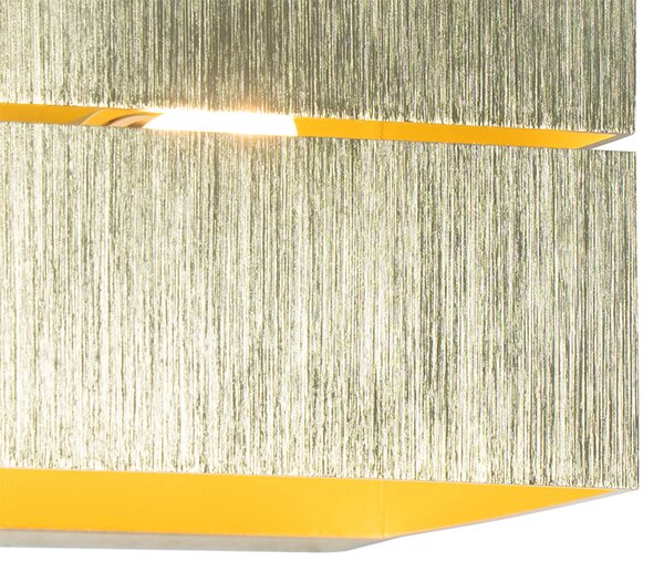 Modern fali lámpa arany 9,7 cm - Transfer Groove