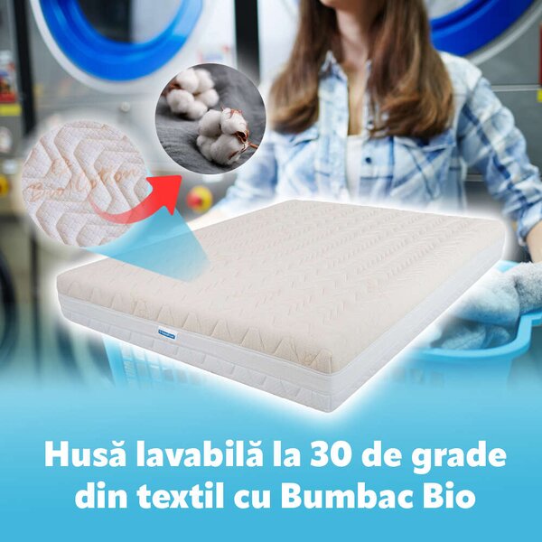 Ortopedicus Bio Pamut Memória Matrac 90x200 cm