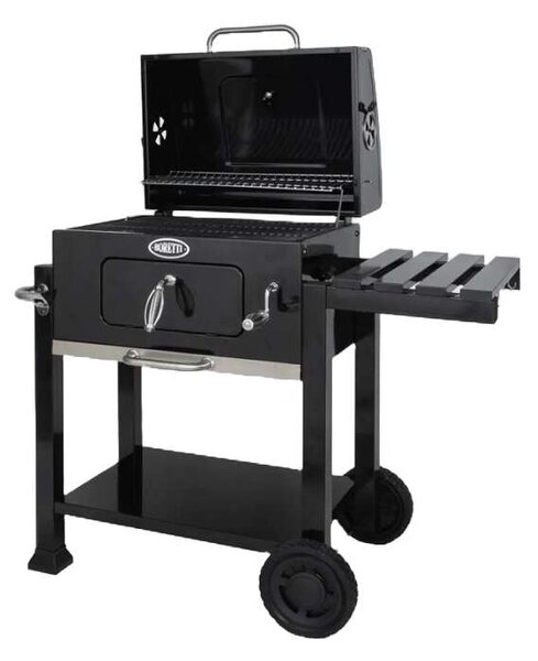 Boretti Carbone 2.0 Faszenes Grill - Kerekekkel - 56x42cm