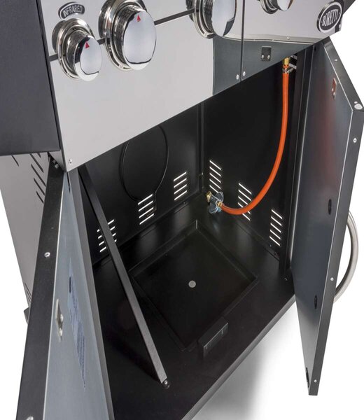 Boretti Davinci Nero Gázgrill - 70x44 cm