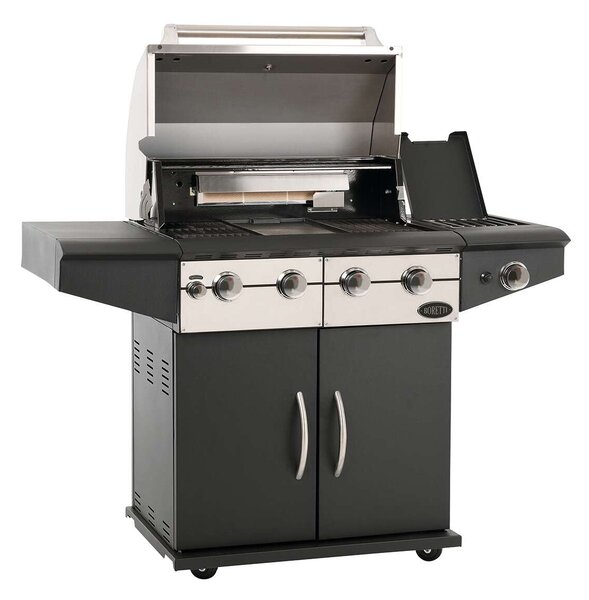 Boretti Davinci Nero Gázgrill - 70x44 cm