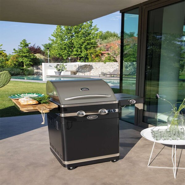 Boretti Bernini Nero Gázgrill - 3 Égő