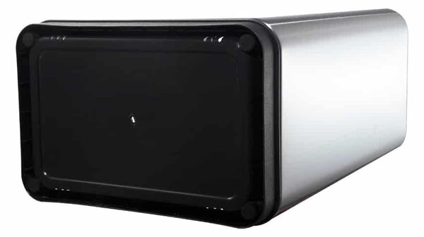 Érzékelős szemétgyűjtő, EKO, Mirage Sensor Bin, 20+20 liter, 2 rekesz, rozsdamentes acél