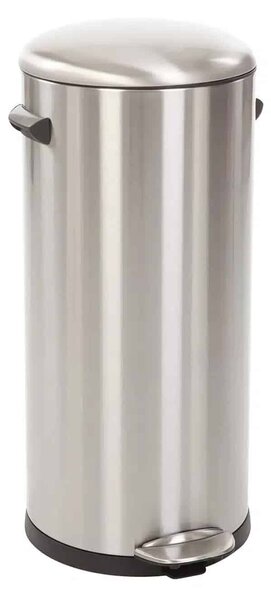 Lábnyitós szemeteskosár, EKO, Belle Deluxe, 30 liter, 1 rekesz, rozsdamentes acél