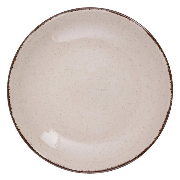 Porcelán étkészlet, 18 db-os, bézs - MING