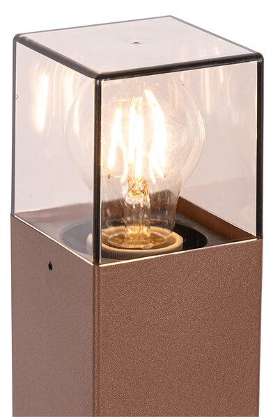 Okos álló kültéri lámpa rozsdabarna 70 cm WiFi-vel P45 - Denmark
