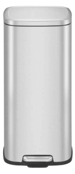 Lépeses szemeteskosár, EKO, Stella Pedal, 30 liter, 1 rekesz, rozsdamentes acél