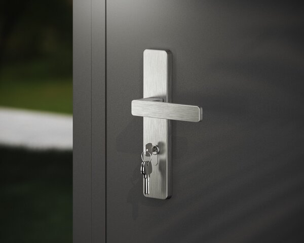 ATLAS biztonsági vasalat INOX AT92I, 92mm Inox / rozsdamentes hatású