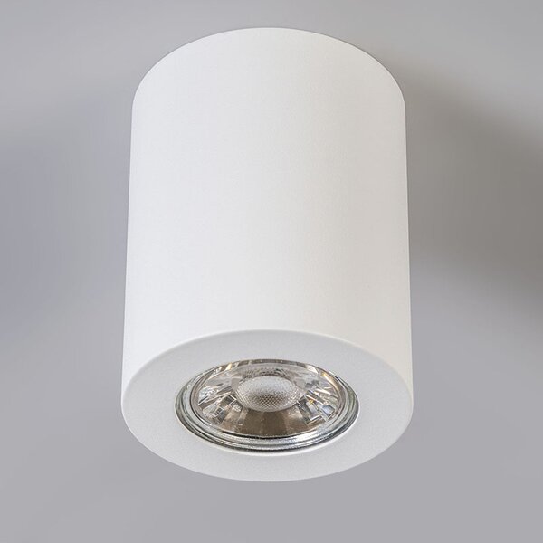 Modern spotlámpa fehér 7,5 cm - Tuba
