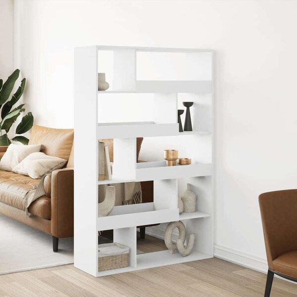 VidaXL Könyvespolc - Modern - Fehér - 100x33x156,5cm