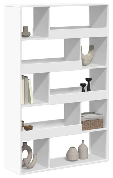 VidaXL Könyvespolc - Modern - Fehér - 100x33x156,5cm