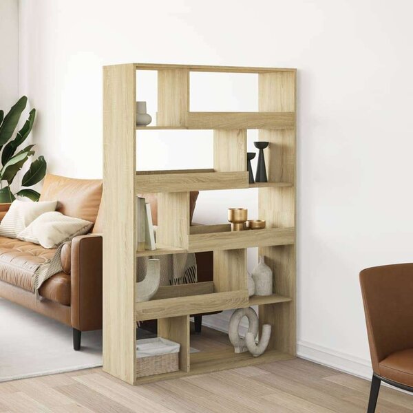 VidaXL Könyvespolc - Sonoma Tölgy - 100x33x156,5 cm