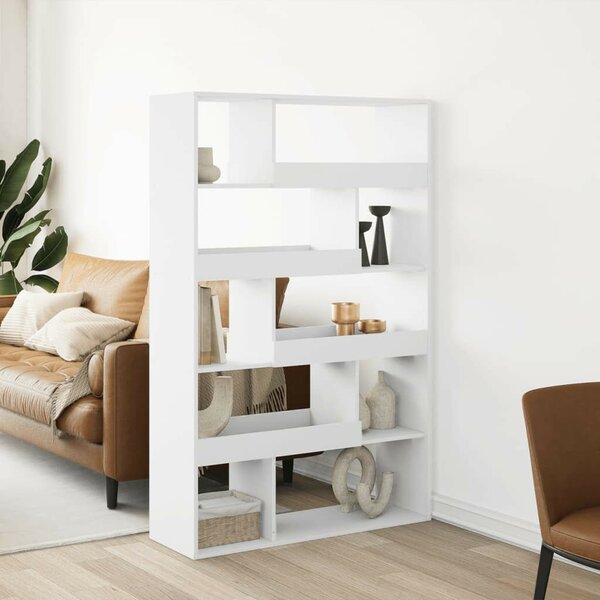 VidaXL Könyvespolc - Modern - Fehér - 100x33x156,5cm
