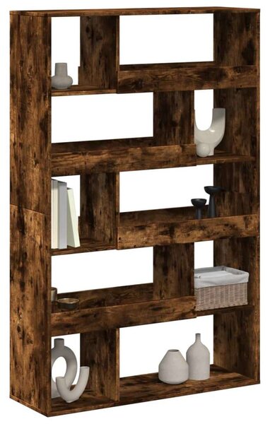 VidaXL Fa Könyvespolc - 10 Polc - 100x33x156,5cm
