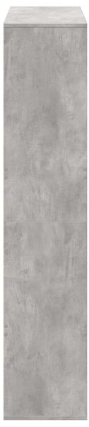 VidaXL Könyvespolc - 13 Rekeszes - Betonszürke - 100x33x156,5cm