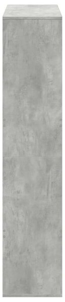 VidaXL betonszürke szerelt fa térelválasztó 100 x 33 x 156,5 cm