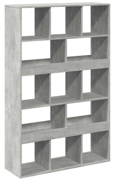 VidaXL betonszürke szerelt fa térelválasztó 100 x 33 x 156,5 cm