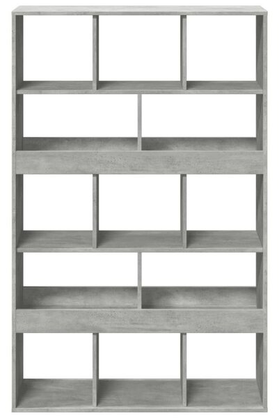 VidaXL betonszürke szerelt fa térelválasztó 100 x 33 x 156,5 cm