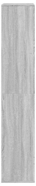 VidaXL szürke sonoma színű szerelt fa térelválasztó 100x33x175 cm