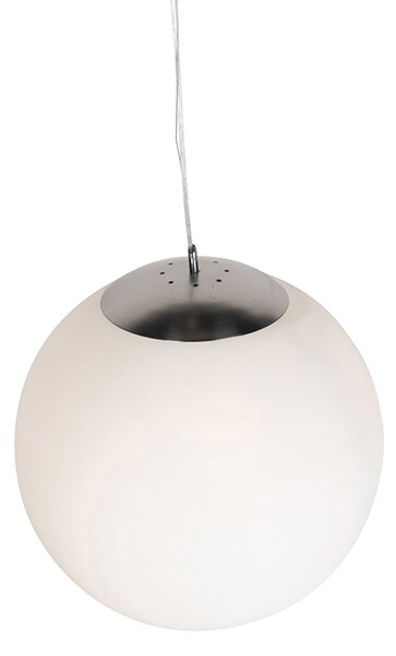 Skandináv függőlámpa opál üvegből 50 cm - Ball 50