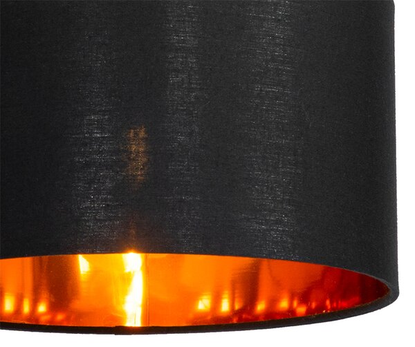 Modern függőlámpa fekete arannyal 125 cm 3-lámpás - VT 3