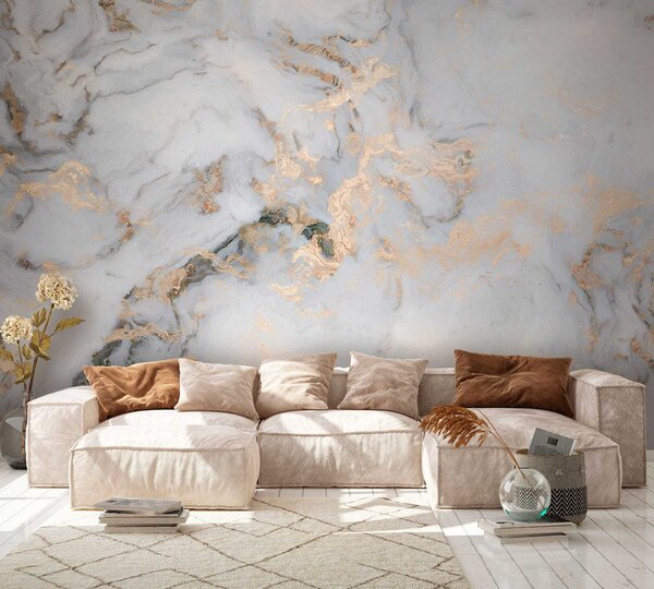 Fotótapéta Elegáns márvány fémes erezettel, Márvány fotótapéta, Népszerű fotótapéta, u60555 - Tapeko.hu