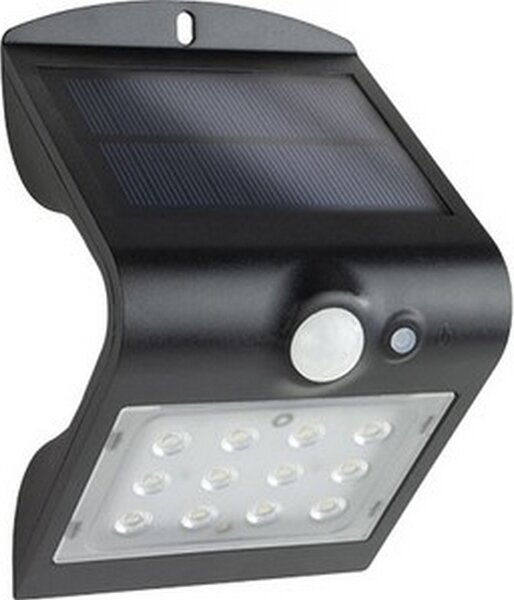 Szolár paneles LED lámpa mozgásérzékelővel 1.5W "Butterfly" 220lm 4000K IP65 2091111200