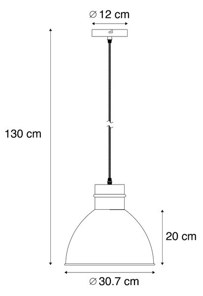 Okos lógólámpa szürke 30 cm, A60 wifi izzóval - Dory