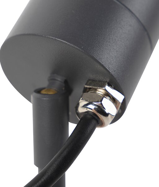 Okos, modern spotlámpa antracit IP44 WiFi GU10-zel - Solo