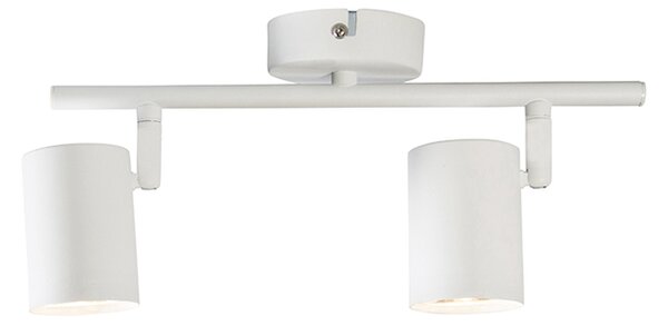 Modern spotlámpa fehér, 2 db WiFi GU10 izzóval, állítható - Jeana