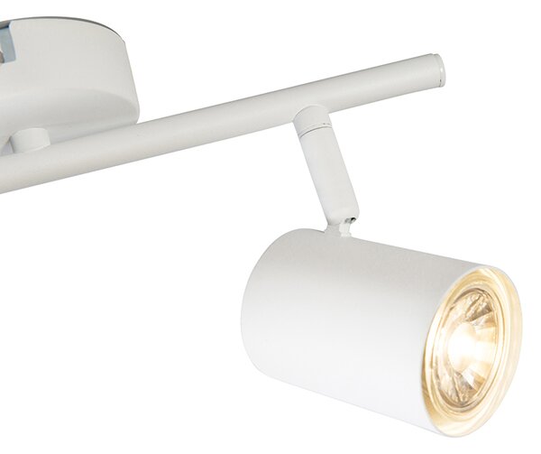 Modern spotlámpa fehér, 2 db WiFi GU10 izzóval, állítható - Jeana