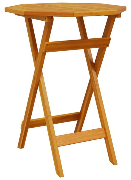 VidaXL tömör akácfa összecsukható kerti asztal Ø60 x 75 cm