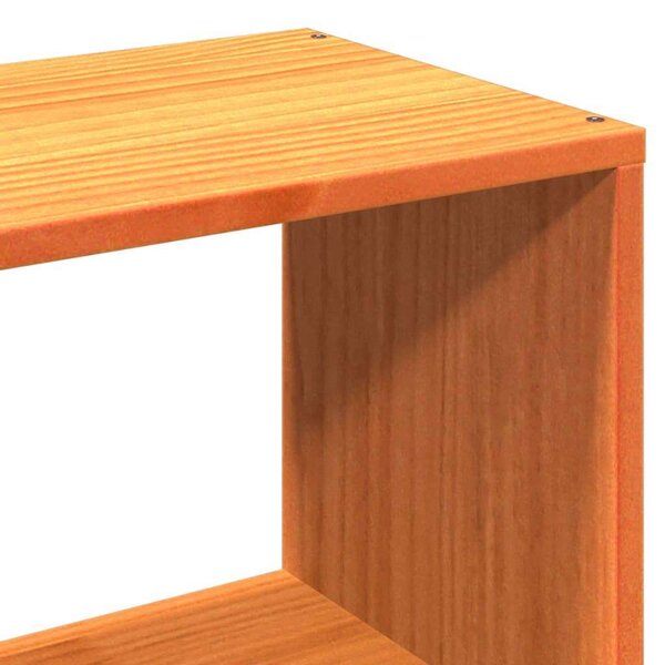 VidaXL Fenyőfa Fejtámla Tárolóval - 100 cm