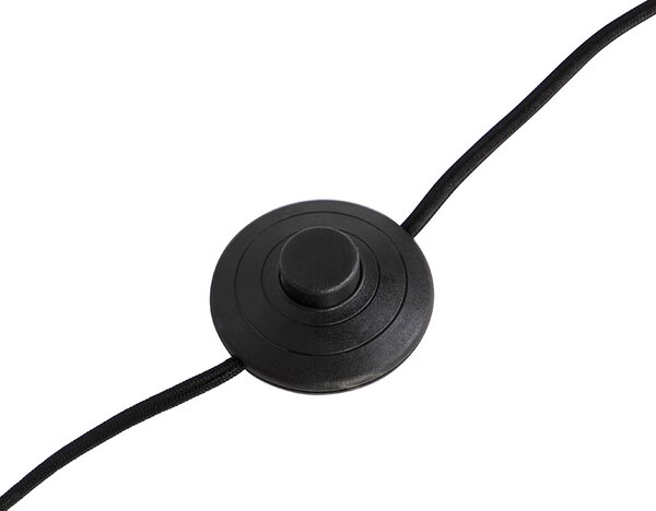 Modern állólámpa fekete búra nélkül 149 cm - Simplo