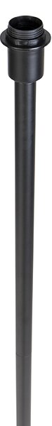 Modern állólámpa fekete búra nélkül 149 cm - Simplo