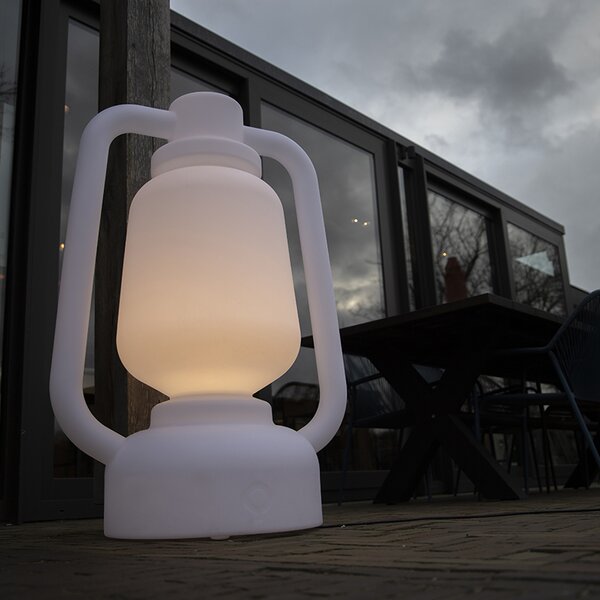 Állólámpa fehér 110 cm IP44 - Storm Extra Large
