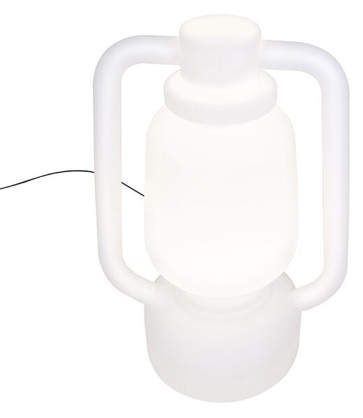 Állólámpa fehér 110 cm IP44 - Storm Extra Large