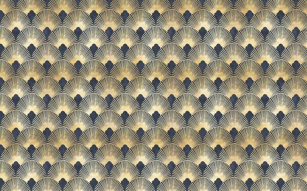 Fotótapéta Art Deco ventilátor mintás design, Modern fotótapéta, Modern fotótapéta, u71342 - Muralas.hu