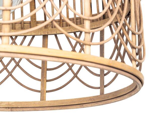 Keleti függőlámpa rattan 44 cm - Michelle