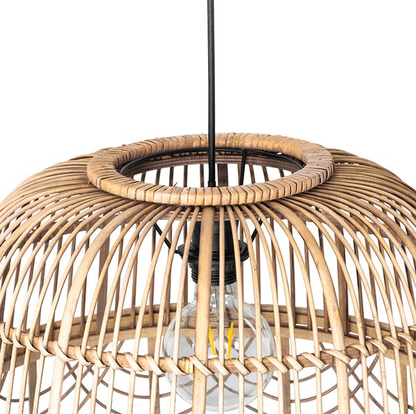 Keleti függőlámpa rattanból 49 cm - Michelle