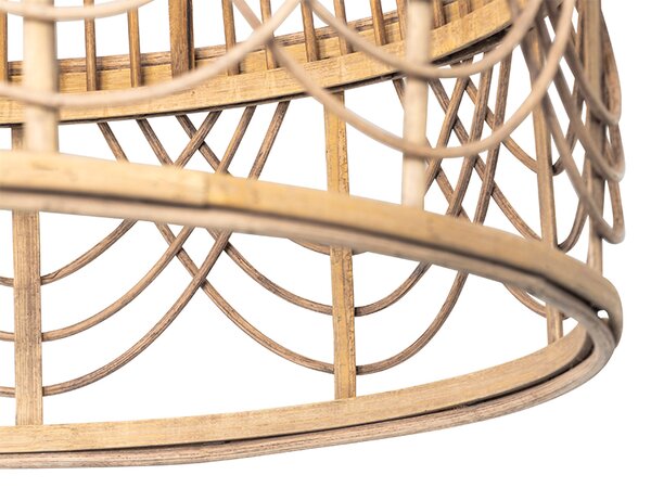 Keleti függőlámpa rattanból 49 cm - Michelle