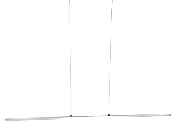 Design lógólámpa acélból érintőképernyős dimmerrel, LED-del - Platinum