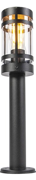 Modern kültéri lámpa fekete 50 cm IP44 - Gleam