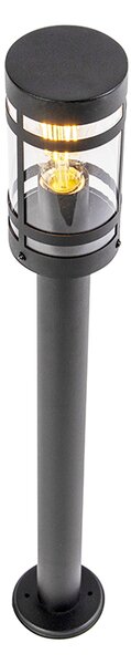 Modern kültéri lámpa fekete 80 cm IP44 - Gleam