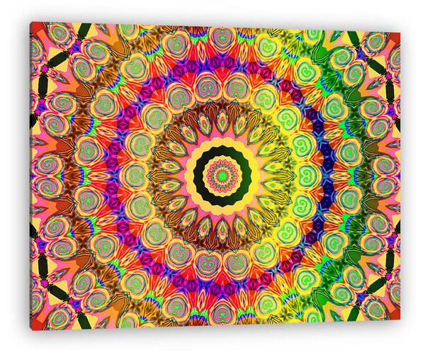 Beautiful colored mandala (vászonkép)